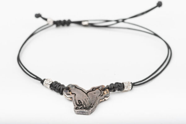 Pulsera Manos de los Amantes en Macramé