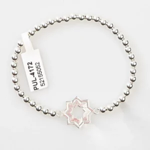 Pulsera Estrella Mudéjar extensible de bolitas